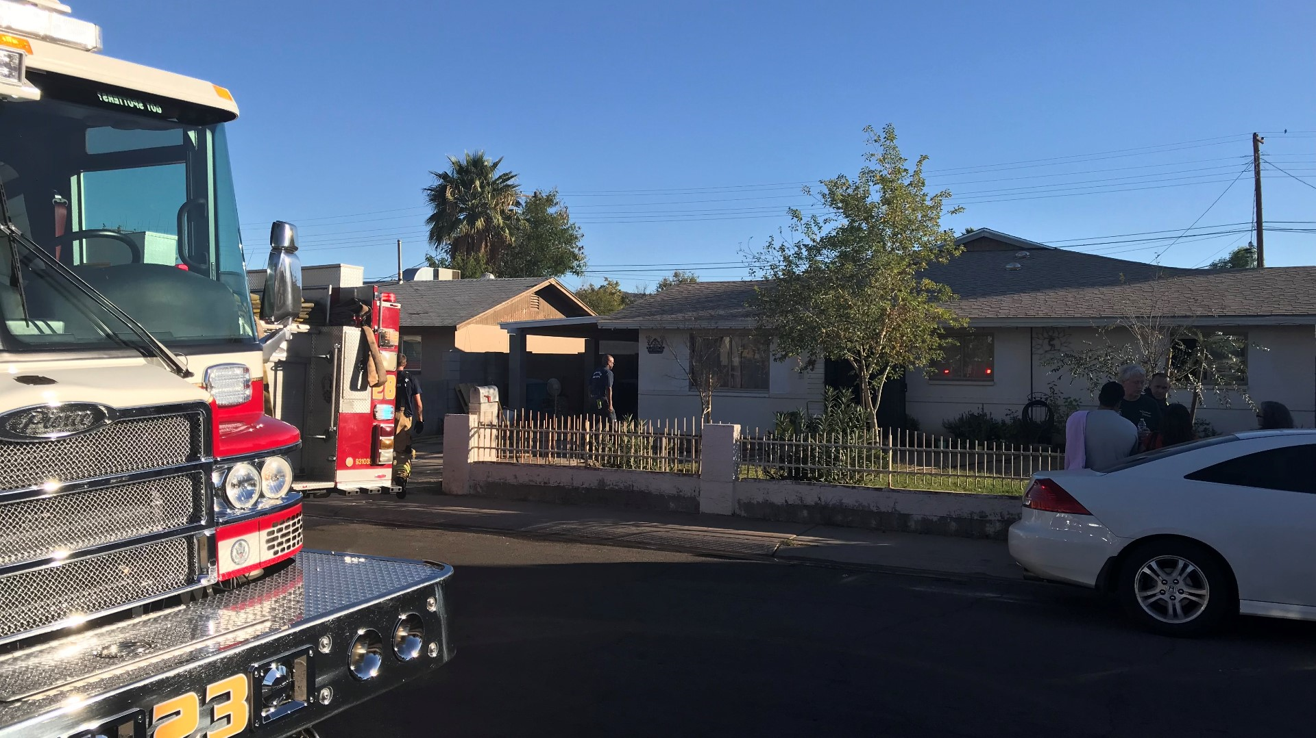 3 displaced after house fire in south Phoenix